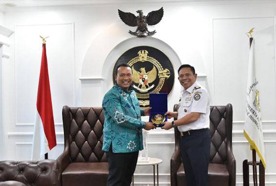 Kepala Bakamla RI Lakukan Courtesy Call ke Pimpinan 1 BPK RI