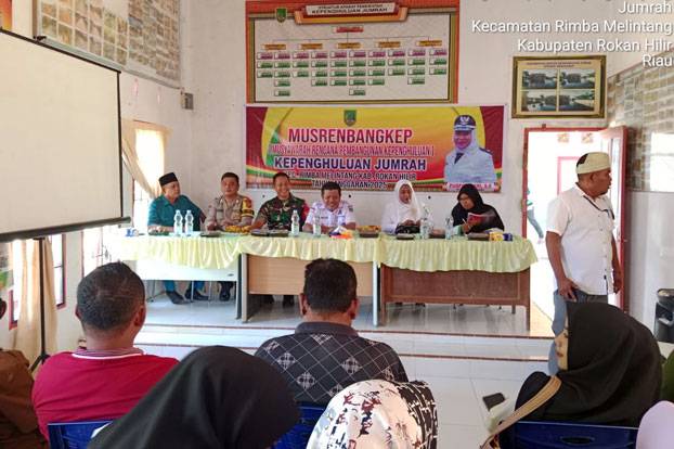 Babinsa 0321-05/RM Hadiri Musrembangkep Jumrah 2025