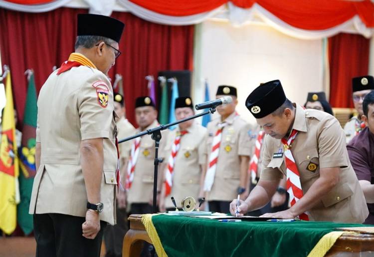 Dilantik Sebagai Kamabida Riau, Abdul Wahid: Pramuka Guru Kehidupan dan Pelindung Alam