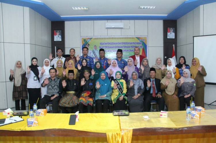 Cegah Kekerasan terhadap Perempuan dan Anak, Bunda PAUD Inhil Ajak Masyarakat Bersinergi