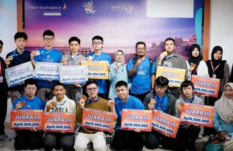 Riau Peringkat 1 Se-Sumatra OSN 2025