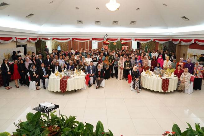 Peringatan HUT Ke-80 TNI di KBRI Kuala Lumpur, TNI Hadir dengan Kepedulian dan Pengabdian