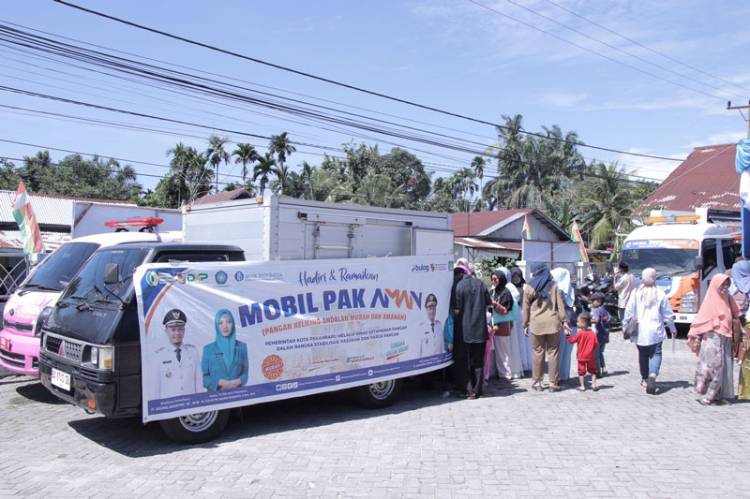 Pemko Pekanbaru Sediakan Cabai dan Sembako Murah di Mobil Pak Aman untuk Tekan Inflasi