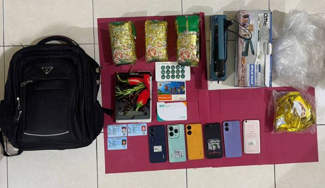 Polda Riau Bongkar Jaringan Sabu Lintas Provinsi, Empat Pelaku Ditangkap