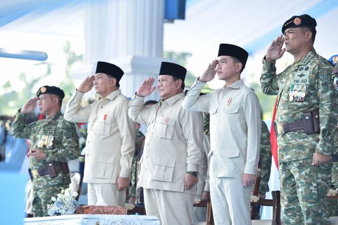 Presiden Prabowo: TNI Harus Dipimpin Oleh Pemimpin Teladan dan Profesional