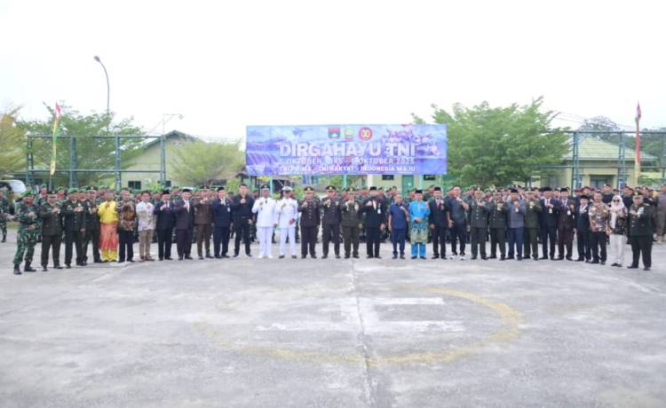 Sempena HUT Ke-80 TNI: Bupati Bengkalis Sampaikan Apresiasi atas Loyalitas dan Dedikasi TNI
