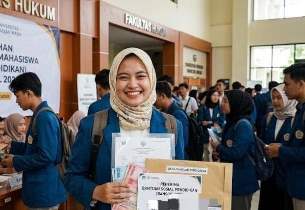 Bansos Pendidikan Rp6,7 Miliar dari Pemprov Riau Disalurkan untuk 1.138 Mahasiswa