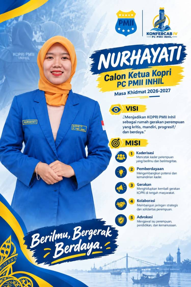 Nurhayati Ingin Wujudkan KOPRI PMII Sebagai Rumah Gerakan Perempuan yang Kritis, Mandiri, Progresif dan Berdaya