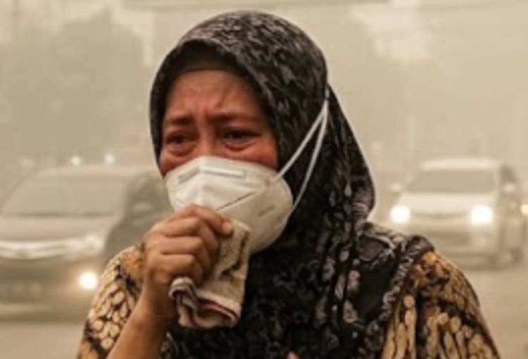 Sejak 24 Agustus 2026, 13.850 Warga Pekanbaru Terjangkit ISPA Akibat Kabut Asap
