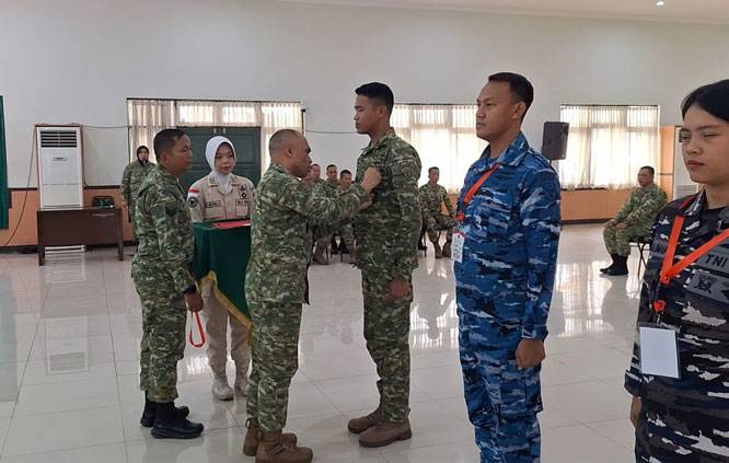 Dirpuanter Ster TNI Tutup Penataran Tenaga Pendidik Teritorial TA 2026