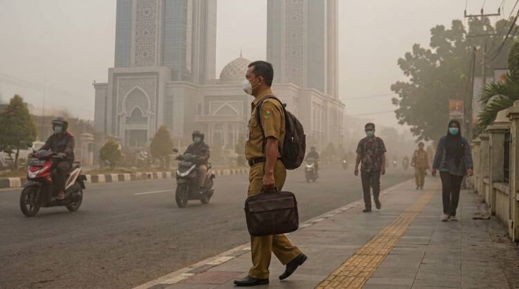 Bagi Kelompok Rentan, Asap Karhutla Berisiko Hingga  Mengancam Jiwa