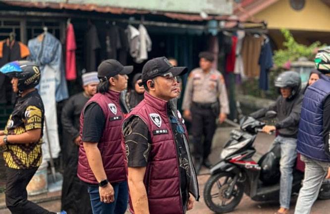 AKP Noki Pimpin Tim Gabungan Gempur Kawasan Rawan Narkoba di Pekanbaru