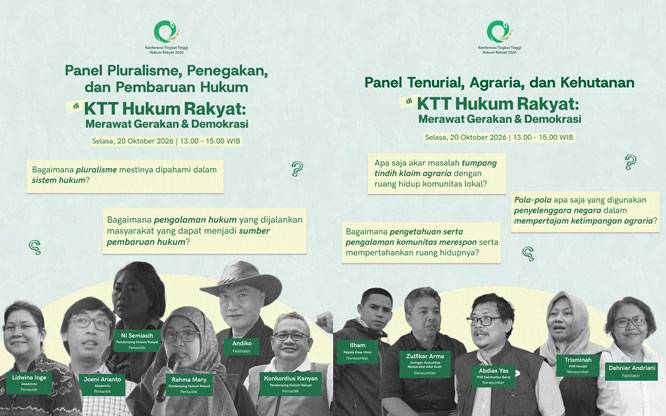 Membangun Solidaritas Perjuangan Global dan Tapak: Sejumlah Tokoh Dunia Hadiri KTT Hukum Rakyat 2026