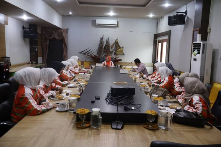 Hj. Katerina Susanti Pimpin Rapat Persiapan Lomba Senam Kreasi