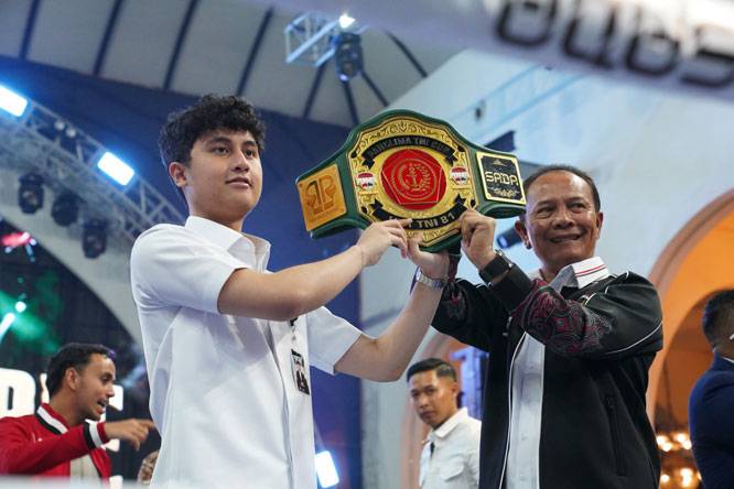 Kasum TNI Buka Kejuaraan Tinju Amatir Rakyard Rumble Piala Panglima TNI 2026