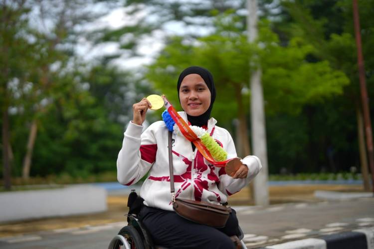 Tumbangkan Raksasa Asia, Putri Kuansing Persembahkan Emas Tenis Meja Asian Para Games 2026 untuk Indonesia