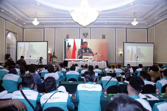 Kemnaker Ajak Serikat Pekerja Kawal Implementasi UU Pelindungan Ketenagakerjaan