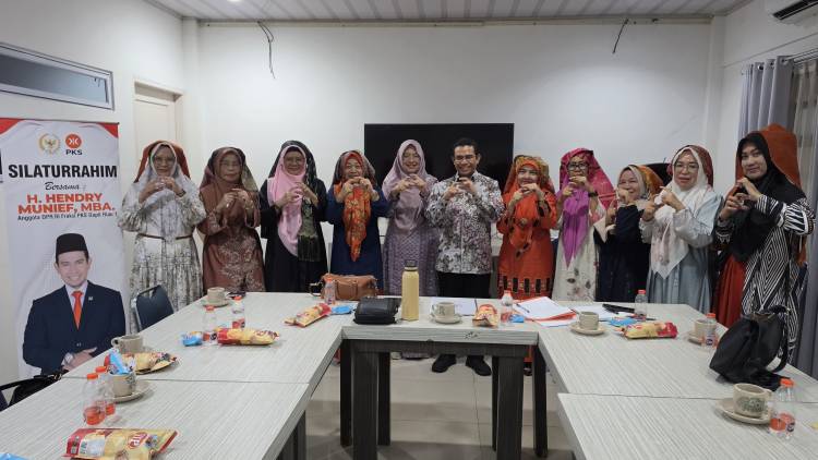 Himpunan Siompu Kampar Riau Silaturahmi dengan Anggota DPR RI Hendry Munief