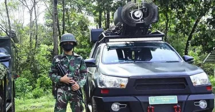 Canggih, Kostrad Uji Coba Alat ECS dan Vsat Manpack