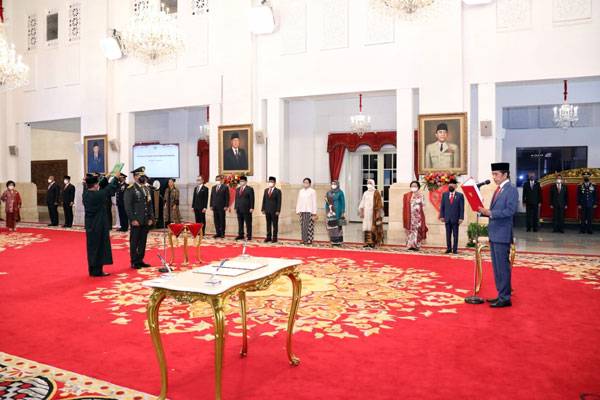 Megawati Hadiri Pelantikan Jenderal TNI Andika Perkasa Sebagai Panglima TNI