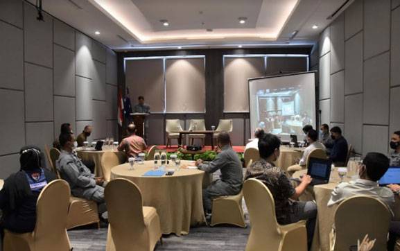Bakamla RI Gelar Rakernis Evaluasi Strategi Kamla Perbatasan Laut Andaman dan Timor