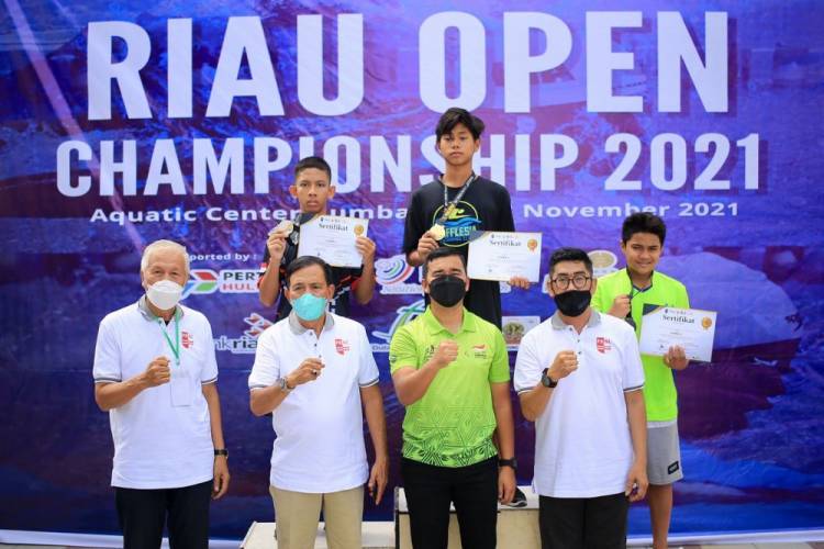 400 Peserta Ikuti Kejuaraan Renang Riau Open Championship 2021