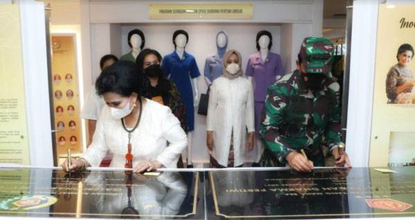 Panglima TNI Resmikan Museum dan Galeri Dharma Pertiwi