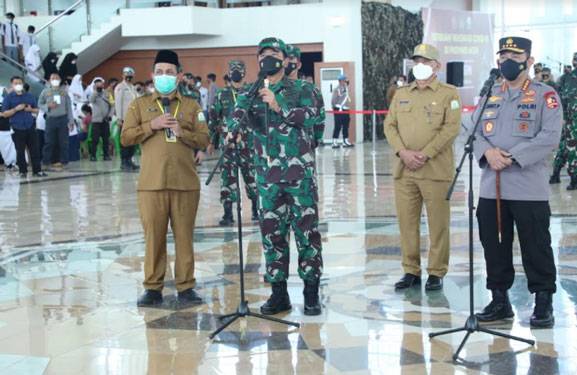 Panglima TNI: Indonesia Tidak Boleh Lengah Walaupun Kasus Covid-19 Cukup Rendah