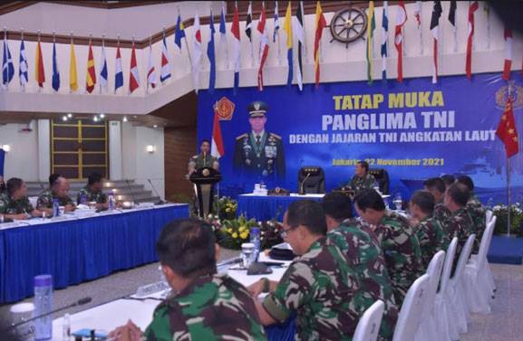 Panglima TNI Kunjungi Mabes TNI AL dan Mabes TNI AU