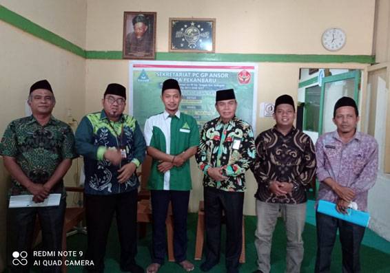 Kunjungi Sekretariat GP Ansor Kota Pekanbaru, Kemenag Bangun Sinergitas Sosial Keagamaan