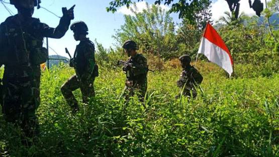 Satgas TNI Polri Laksanakan Penindakan di Intan Jaya, 1 Orang KST Tewas