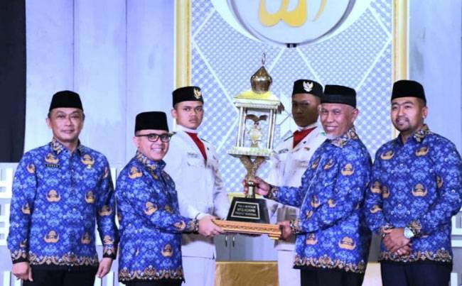 Sumbar Juara Umum MTQ Nasional Korpri VI 2022, Riau Peringkat VII