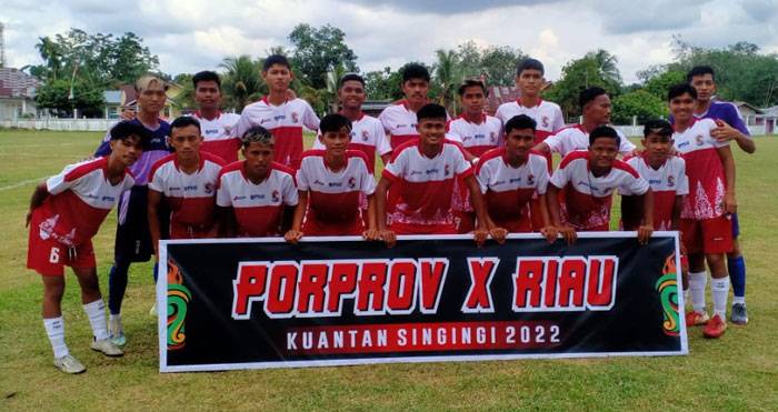 Laga Perdana Cabor Sepakbola, Inhu Vs Pelalawan 2-1
