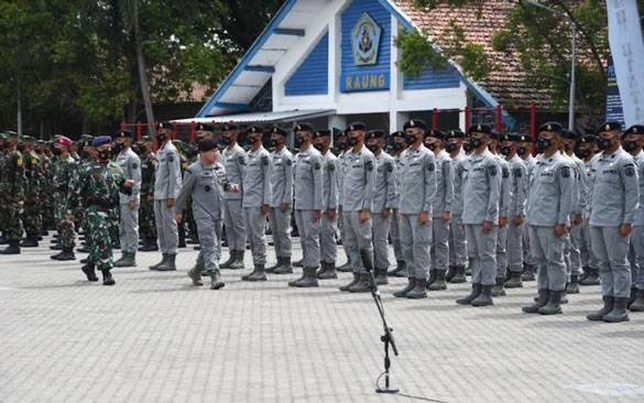 Personel CGBT Bakamla Akhiri Diklat di Kodiklatal Surabaya