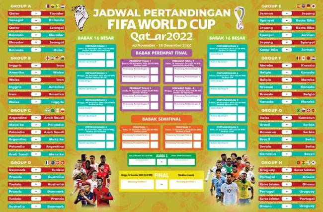 2,95 Juta Tiket Piala Dunia Habis Terjual