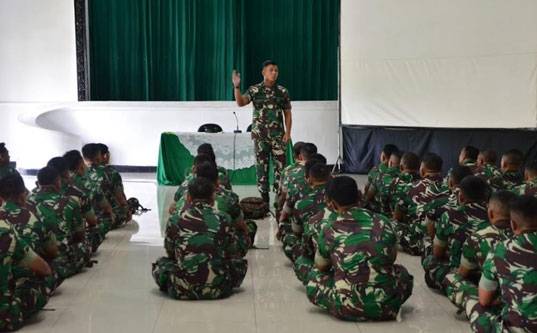 78 Personel Dapat Pembekalan dari Danrem Baladhika Jaya