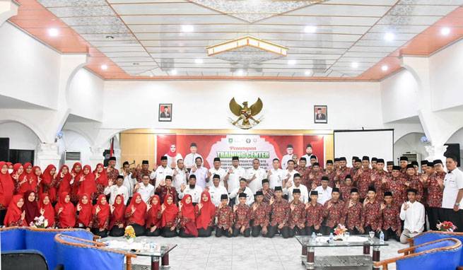 Bupati Bengkalis Lepas Keberangkatan Kafilah ke MTQ Riau