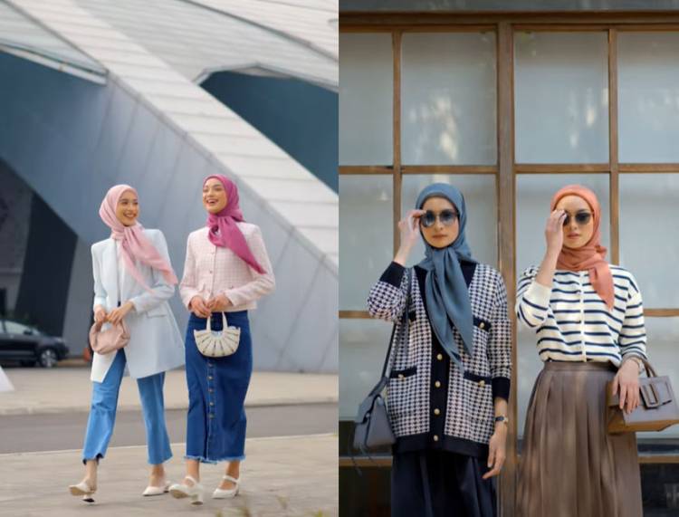 Beberapa Model Dan Desain Hijab, Heaven Lights Voal Menjadi Favorit