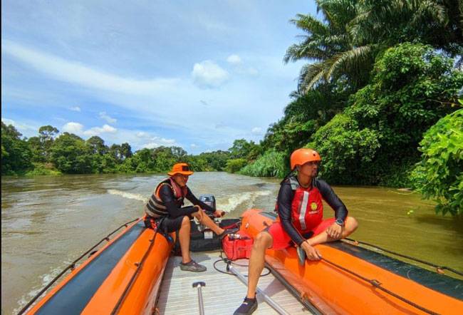 Pencari Ikan di Sungai Kampar Hilang Terbawa Arus