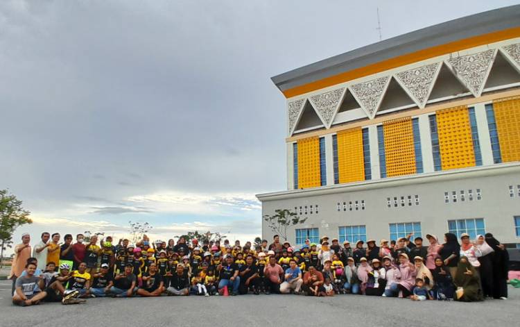 HUT Perdana, Lancang Kuning Inline Skate Riau Gelar Lomba