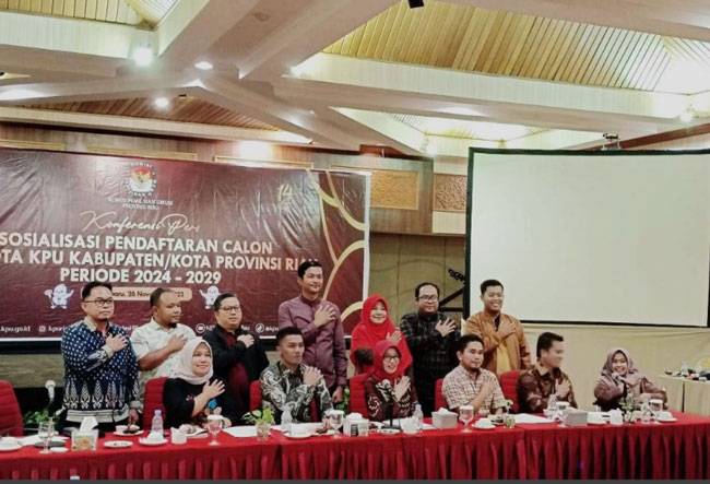Tahapan Pendaftaran Calon Anggota KPU Kabupaten/Kota di Riau Dibuka