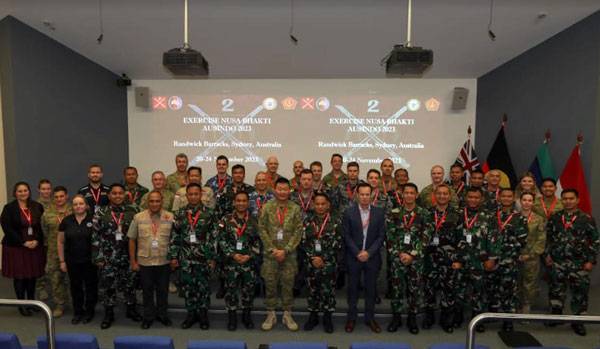 Wujudkan Prajurit PRIMA, TNI Latihan Pos Komando Bersama Militer Australia