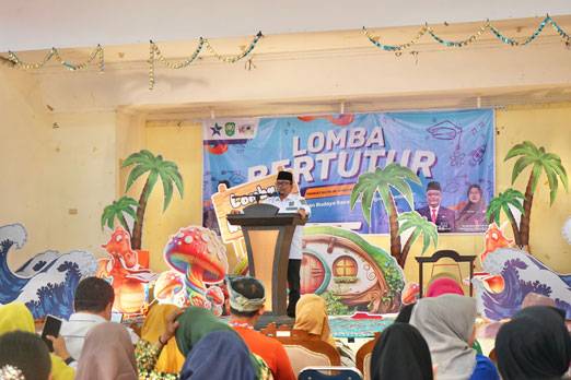 Buka Lomba Bertutur, Arfan Usman: Cetak Generasi Cerdas dengan Kemampuan Komunikasi yang Baik