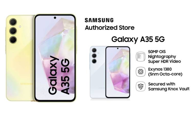 Samsung Galaxy A35 5G Hadir dengan Harga Terjangkau dan Fitur Canggih