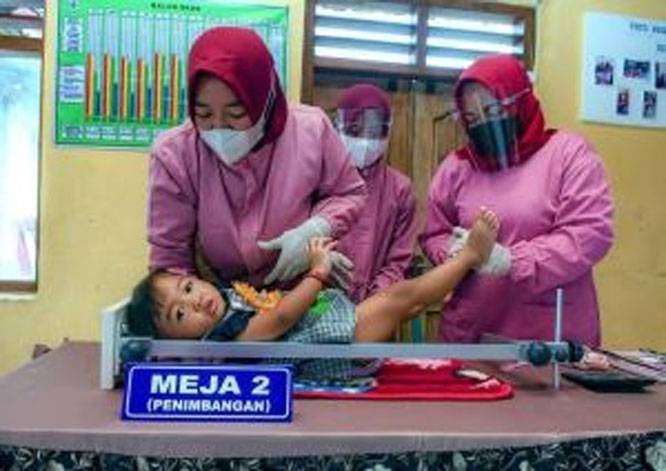 Cukup Baik, Capaian Imunisasi Polio di Riau 88,7 Persen