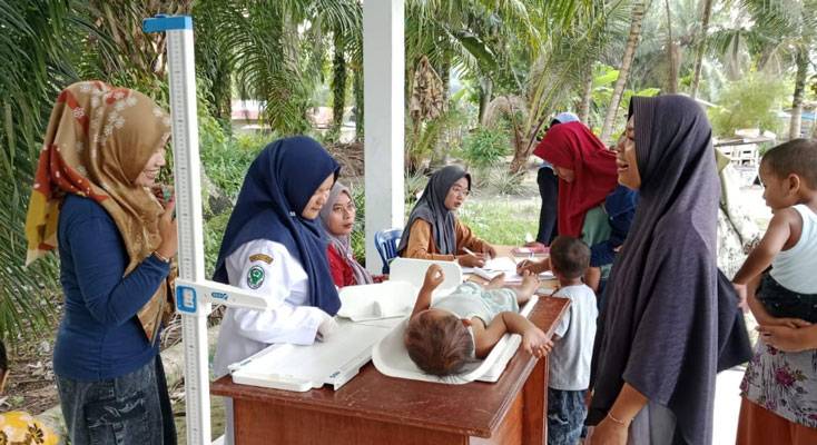 PKBI Riau dan PHR Sukses Gelar Dukungan Pelaksanaan Hari Posyandu Rutin di 33 Posyandu di Riau