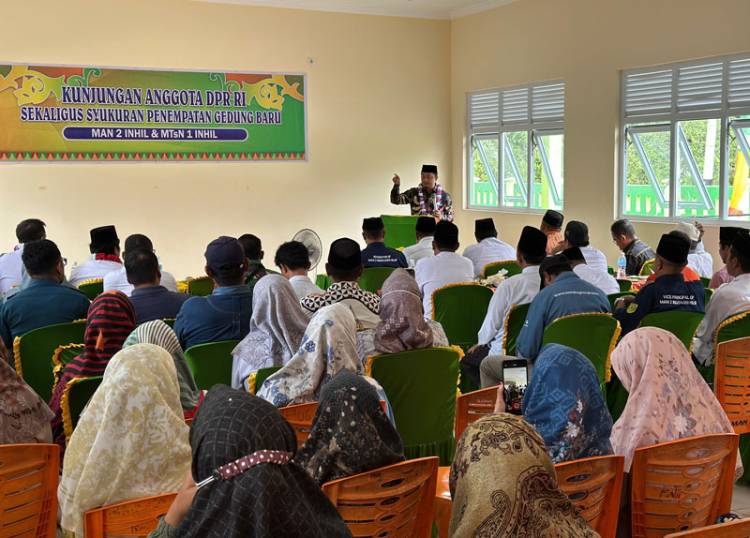 Syahrul Aidi Maazat Salurkan Dana Aspirasi Senilai Rp46,5 Milyar untuk Bangunan Sekolah di Inhil