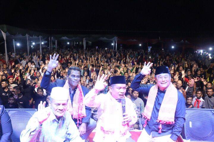 Teriakan Perubahan Bersama Halim-Sardiyono  Menggema di Kopah