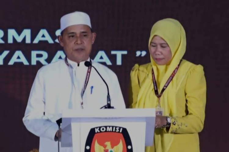 Puas Performa Debat Cabup dan Cawabub, Haji Herman Paparkan Program Inhil HEBAT
