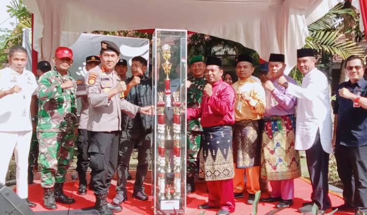 Sebanyak 53 Pleton Ikuti LKBB Komando SMAN Plus Riau 2024